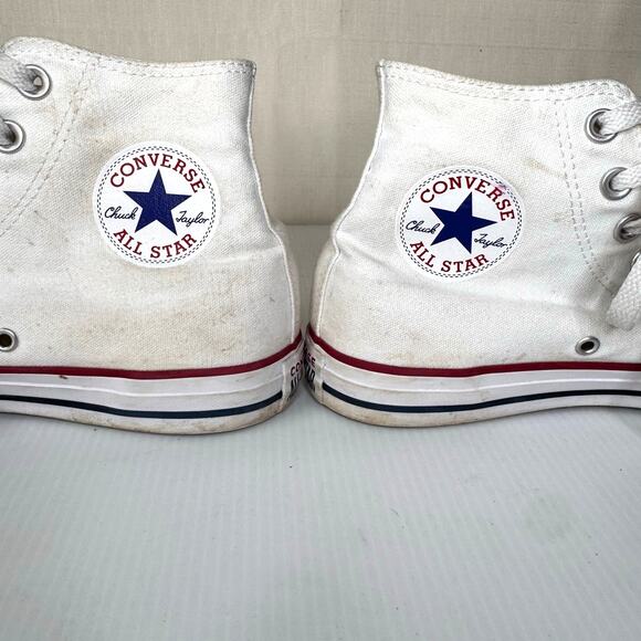 CONVERSE All Star Canvas High-Tops Size 9.5 Chuck Taylor Chucks Casual Canvas - Picture 7 of 10